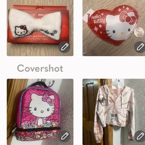 HK mini bag 9x8Wx4D & bow & Hoodie & coin purse